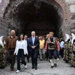 Ankara Kalesi'nde düzenlenen Kale Şenlikleri'nden genel bir görünüm.