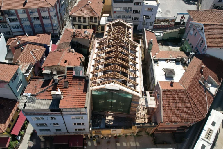 Bursa Yıldırım'da restore edilen tarihi kilise binası Setbaşı Sanat Merkezi olarak hizmet verecek