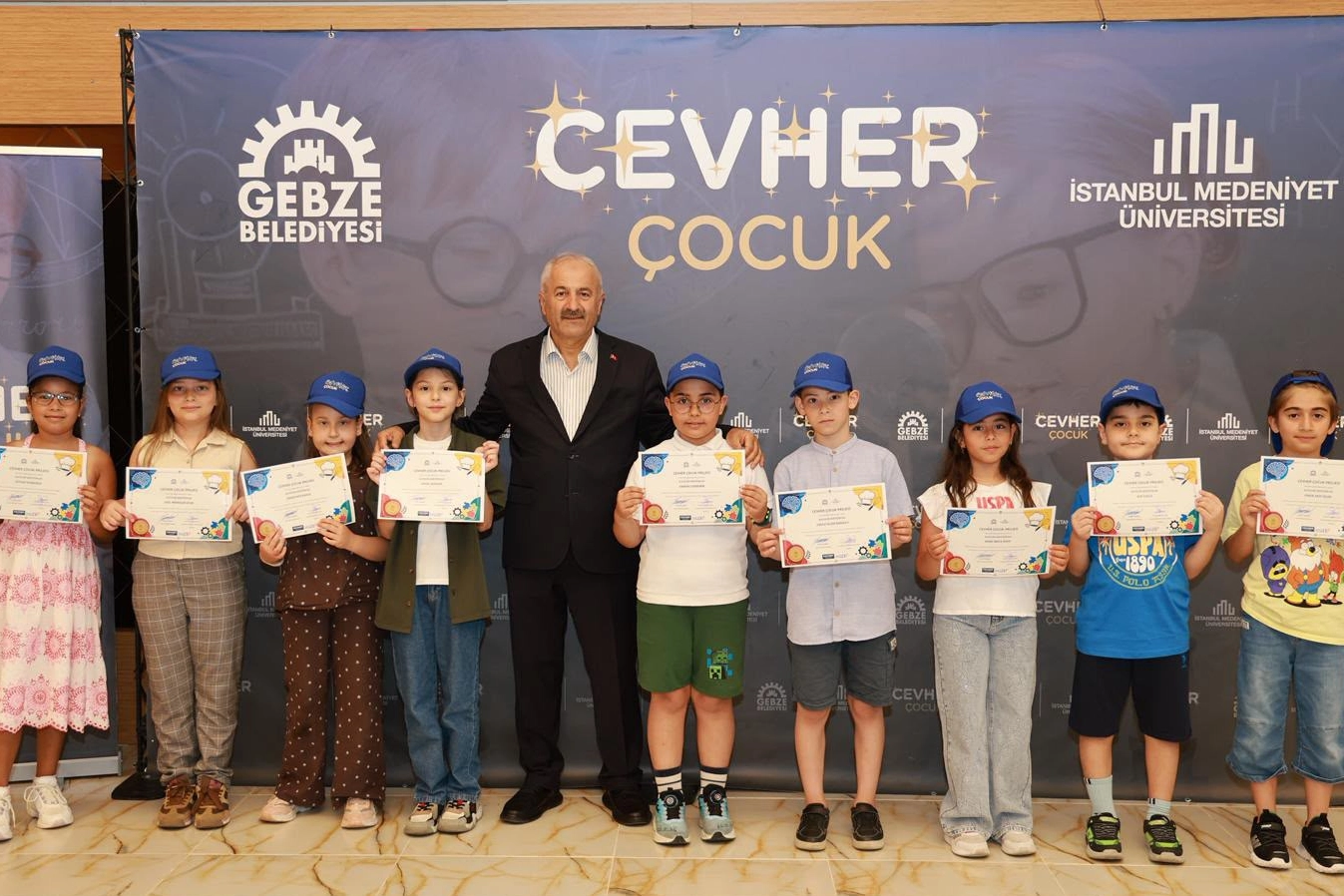 Gebze Cevher Çocuk Projesi dönem sonu etkinliği