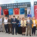 Gaziantep Büyükşehir ve Oğuzeli Belediyesi iş birliğiyle Dero Karacaviran'a açılan sosyal tesis