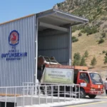 Denizli'de vahşi depolama uygulamasına son veren Honaz Katı Atık Aktarma İstasyonu'nun açılışı