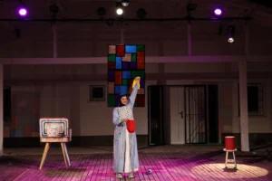 Nilüfer Kadın Oyunları Festivali 'Gözbağcı' oyunu ile açıldı.