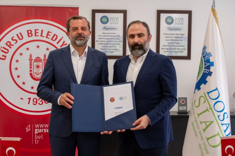 DOSABSİAD ve Gürsu Belediyesi tarafından nitelikli iş gücü için dijital platform iş birliği protokolü imzalandı.
