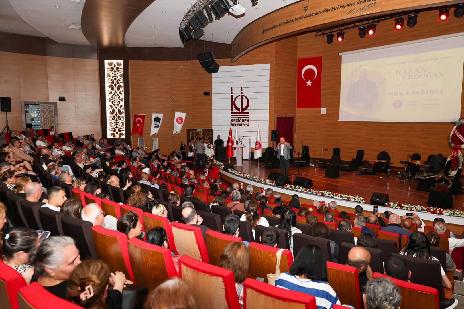 Halk ozanı Hasan Erdoğan Keçiören'de anıldı