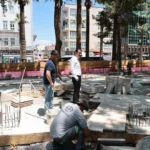 Denizli Candoğan Parkı yenileme çalışmaları devam ediyor, modern yaşam merkezi olma yolunda ilerliyor.