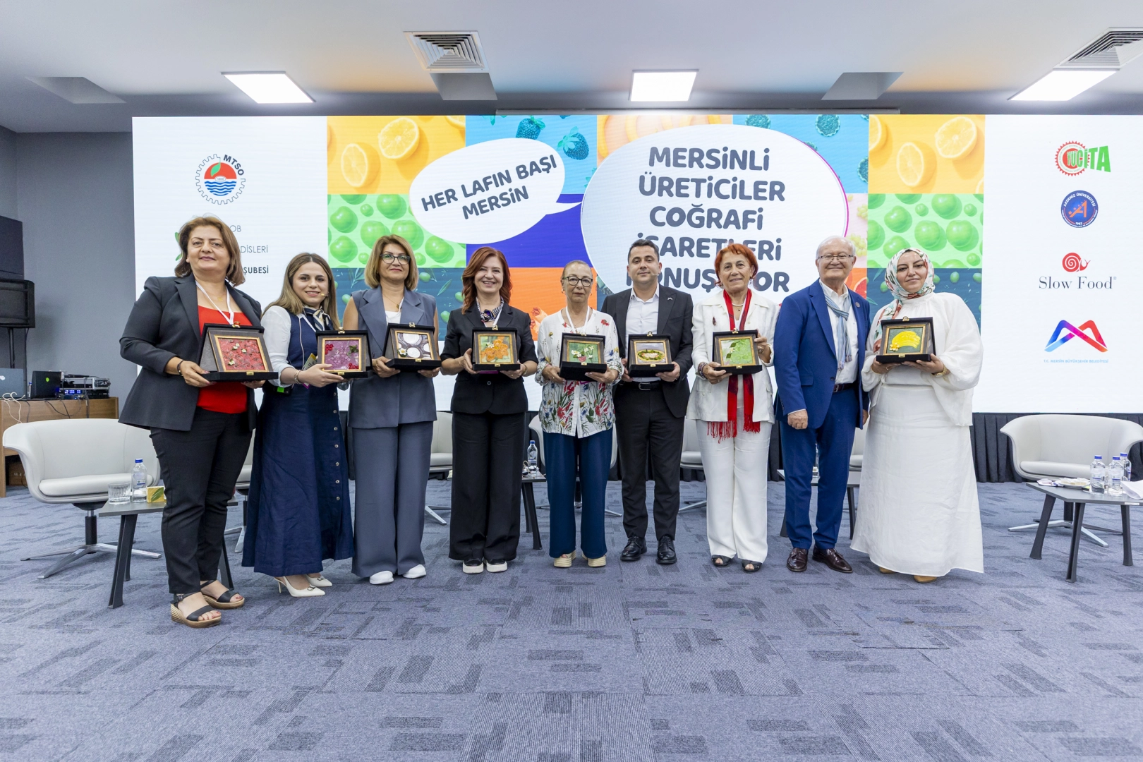 Mersinli üreticilerin coğrafi işaretler konulu toplantısı