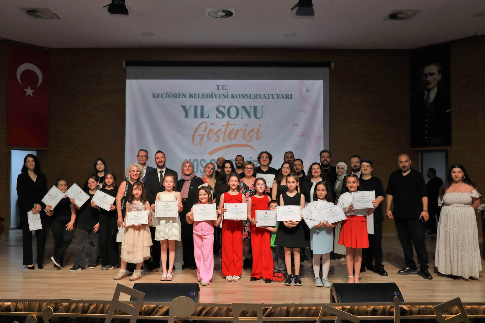 Keçiören Belediyesi Konservatuvarı öğrencilerinin yıl sonu konseri