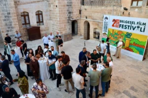 Urfa Belgesel Film Festivali açılışından genel plan