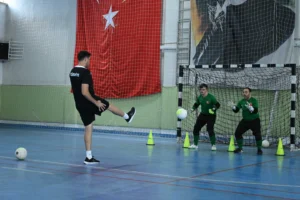 Down Sendromlular Futsal Milli Takımı, Dünya Kupası hazırlıkları kapsamında Konya'da kamp yaptı.