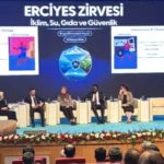 Erciyes Zirvesi'nde iklim, su, gıda ve güvenlik konularında ortak çözüm çağrısı yapıldı.
