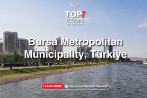 Bursa'nın 2026 yılında dünyanın en akıllı 7 şehri arasında yer almasını temsil eden görseller