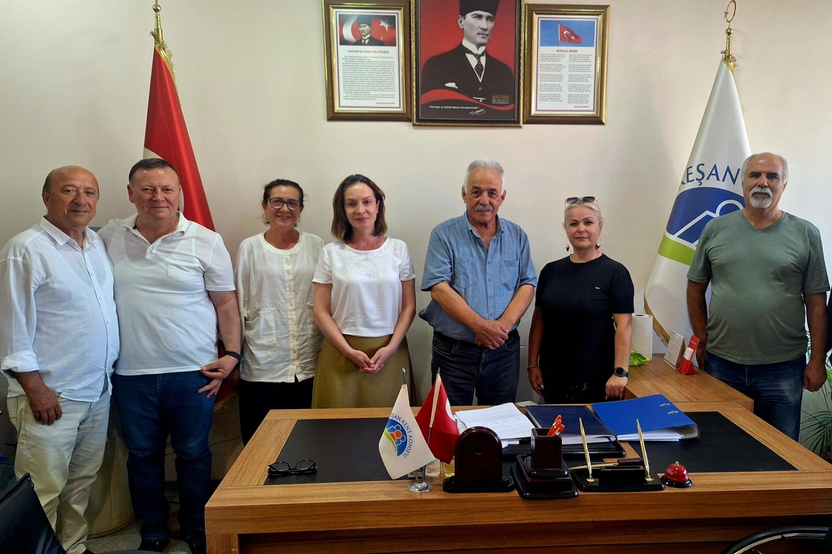Keşan Kent Konseyi yeni dönem ilk yürütme kurulu toplantısı