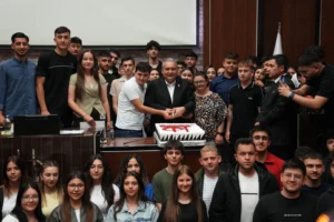 Keçiören Belediyesi stajyer öğrencileri sertifika töreni