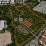 İzmir Aliberti Köşkü'nün kent parkına dönüştürülme projesi
