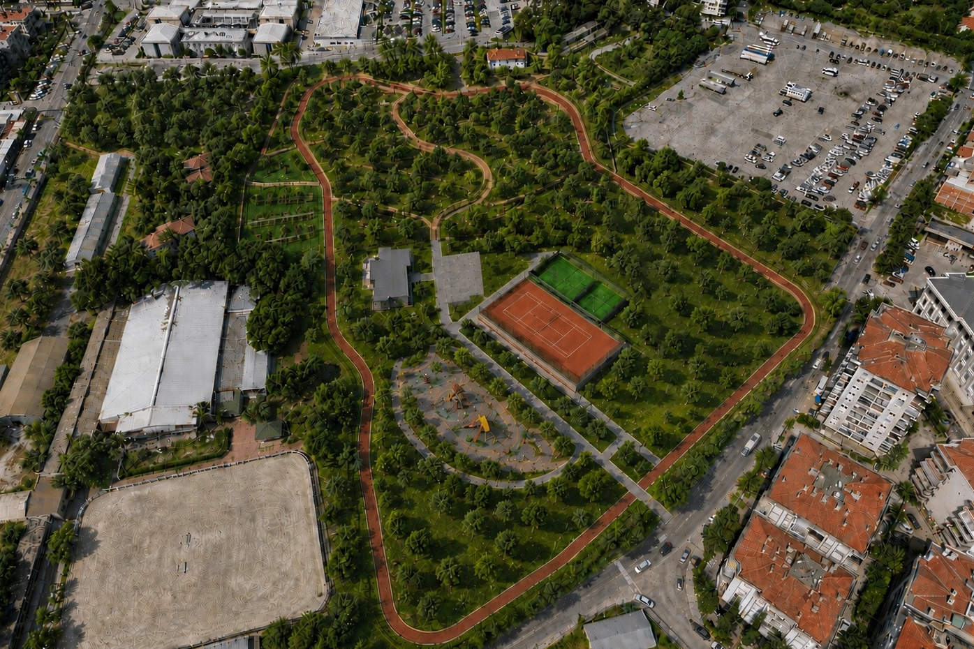 İzmir Aliberti Köşkü'nün kent parkına dönüştürülme projesi