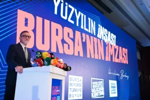 Bursa'nın yeni ekonomi haritası ve BTSO'nun tarihi projeleri hakkında bilgilendirme.