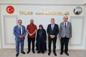 Talas'ta hayırsever desteğiyle inşa edilecek Aliye - Osman Hilmi Kalpaklıoğlu Camii'nin yapım protokolü imzalandı.