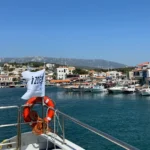 İZDENİZ gemisi deniz üzerinde seyir halinde