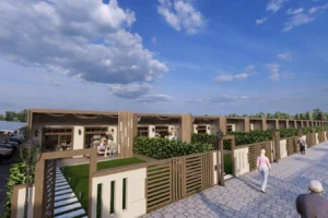 Gaziantep Yeni Bahçelievler Projesi kapsamında inşa edilecek bahçeli evler