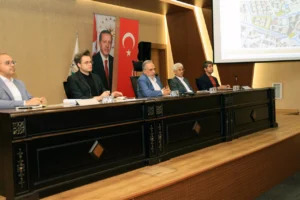Talas'ta kentsel dönüşüm projesi kapsamında emsal artışı sağlandığına dair haber görseli
