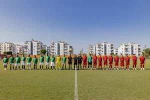 Mersin'de 30 Ağustos Zafer Kupası Futbol Turnuvası'nın başlangıç maçı