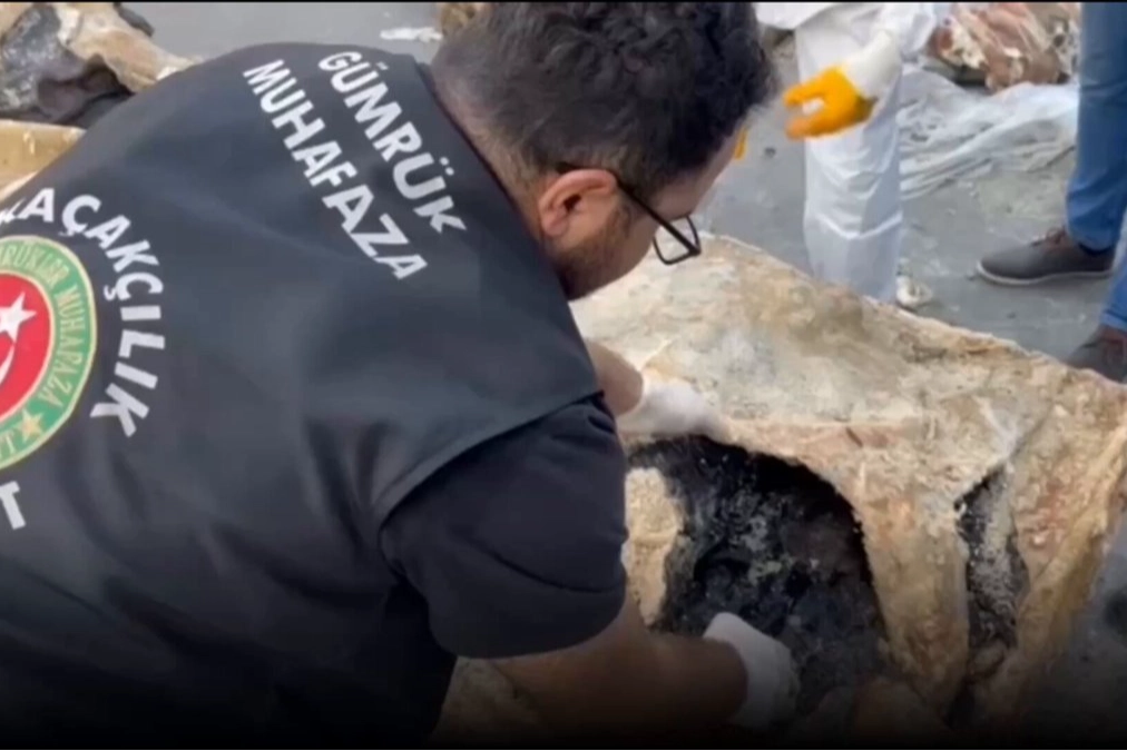 Gümrük Muhafaza ekiplerinin uyuşturucu kaçakçılığına karşı yürüttüğü operasyonlar ve ele geçirilen uyuşturucu miktarı