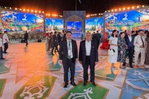 Kayseri heyeti, Özbekistan'daki Türk Dünyası Kültür Başkenti etkinliklerinde