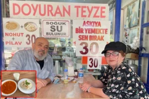 Manisa Salihli'de 30 liraya doyuran teyze işletmesi