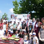 Çilekli Düşler Köyü'nde düzenlenen Karadeniz Haftası etkinliğinde öğrenciler yöresel kültürü deneyimliyor.