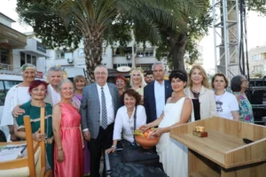 Balıkesir Edremit'te düzenlenen Antandros 2. Antik Fest açılış töreni