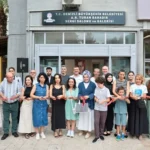 Denizli'de düzenlenen 6. Uluslararası Karikatür Yarışması'nda ödül kazanan karikatüristler ve eserleri sergilendi.