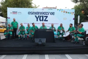 Osmangazi İstiklal Mahallesi Yaz Şenlikleri'nde coşkulu anlar