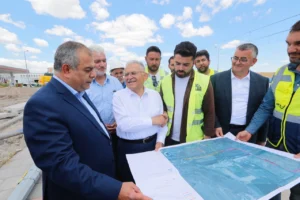 Kayseri'de KASKİ tarafından hayata geçirilen 110 milyon TL'lik yağmur suyu altyapı projesi