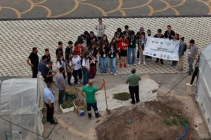 TÜBİTAK destekli proje kapsamında Kayseri Doğal Ürünler Bahçesi'ni ziyaret eden lise öğrencileri