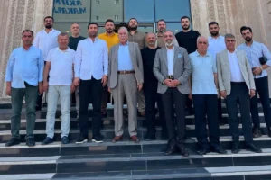 Kızıltepe TSO Yönetim Kurulu Başkanı Mahmut Dündar ve Meclis Üyeleri, Mardin OSB'deki üyeleri ziyaret etti.