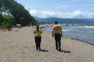 Ordu sahillerinde zabıta ekipleri tarafından yapılan denetimler