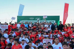 Gaziantep Sokaktan Sahaya Spor Söleni Turnuvası Açılış Töreni