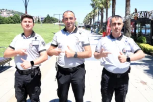 Kocaeli'de yalnız çalışan personelin güvenliği için kullanılan 'e-yaren' akıllı bileklik sistemi