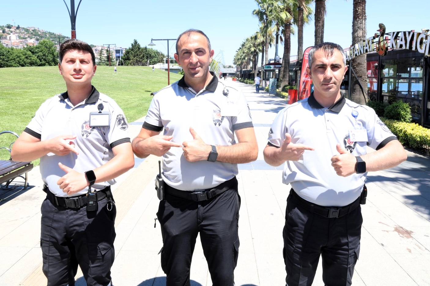 Kocaeli'de yalnız çalışan personelin güvenliği için kullanılan 'e-yaren' akıllı bileklik sistemi