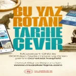 19-25 yaş arası gençlere ücretsiz Müzekart GNS uygulaması ile müze ve ören yerlerine giriş müjdesi.