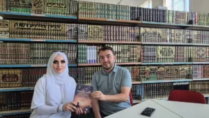 TİMBİR temsilcisi İpek Yiğit, Hollanda'da manevi hizmetler yürüten Osman Celil Ziylan'ı ziyaret etti.