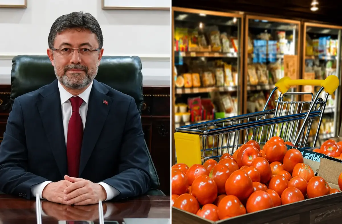 Tarım ve Orman Bakanı İbrahim Yumaklı gıda denetimleri hakkında açıklama yapıyor