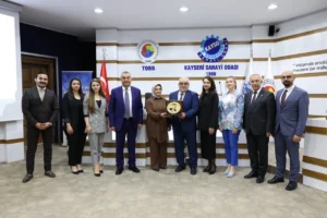 Kayseri Sanayi Odası'nın 60. yıl dönümü kutlaması ve gelecek vizyonunu anlatan haber görseli