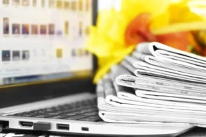 Gazeteler ve internet haber siteleri arasındaki istihdam ve yayın farkını gösteren grafikler