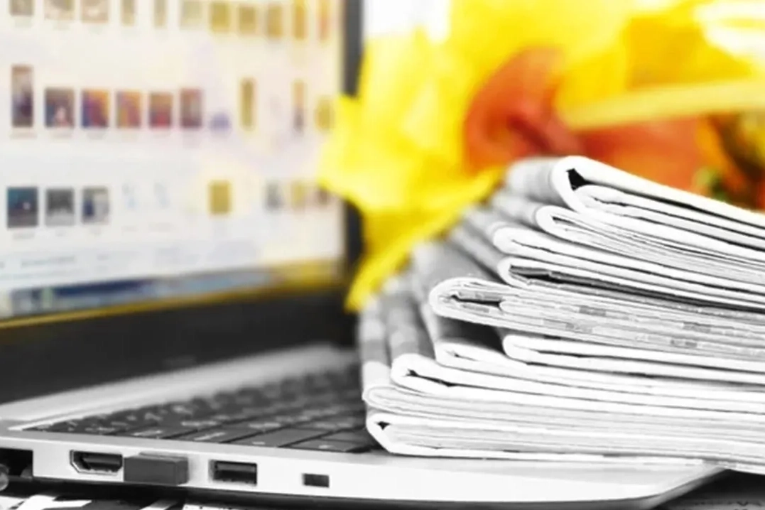 Gazeteler ve internet haber siteleri arasındaki istihdam ve yayın farkını gösteren grafikler
