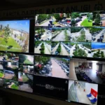Kocaeli millet bahçelerinde güvenlik kameraları ve ekiplerin görev başında olduğu an