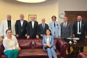 UBK yönetimi CHP Genel Başkanı Kemal Kılıçdaroğlu'nu ziyaret etti
