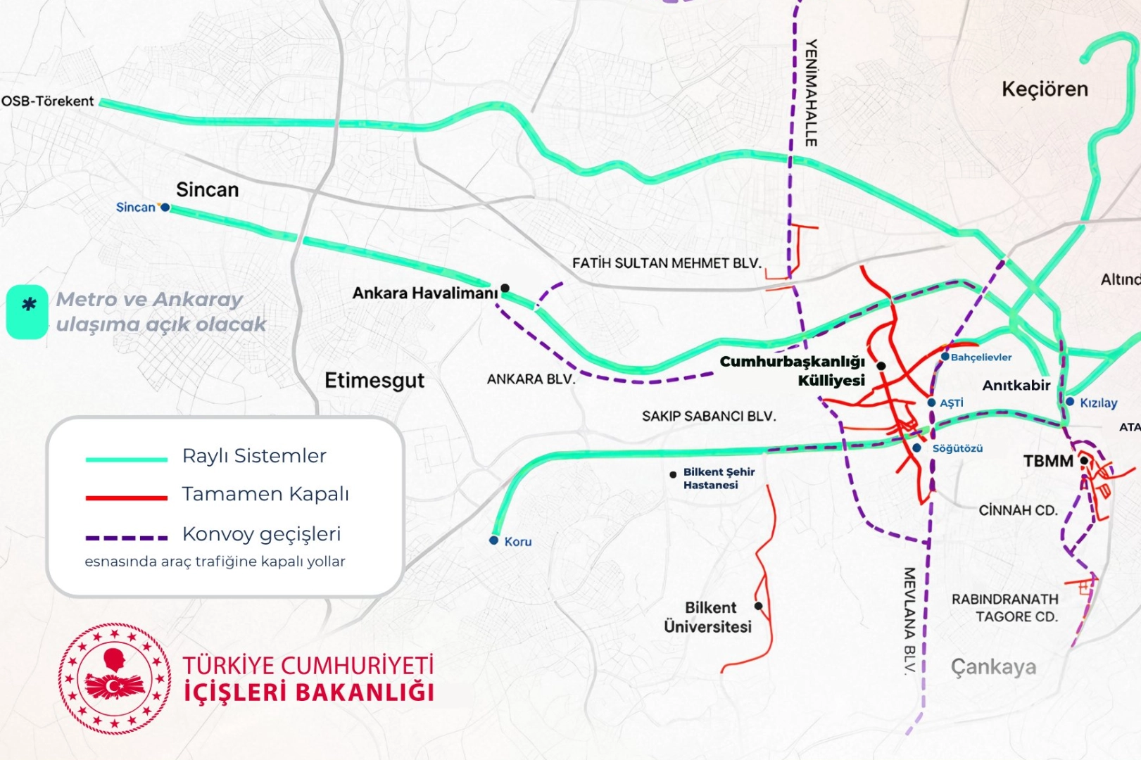 Ankara NATO Zirvesi güvenlik ve trafik tedbirleri
