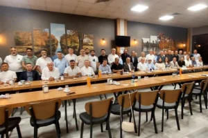 Giresun İş İnsanları ve Bürokratları Derneği (GİRİB) Bursa Şubesi'nin açılışı ve yönetim kadrosu