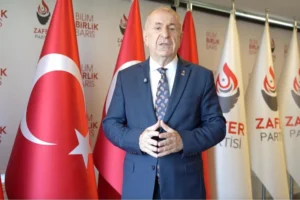 Zafer Partisi Genel Başkanı Ümit Özdağ, terörle mücadele süreci hakkında açıklama yapıyor.